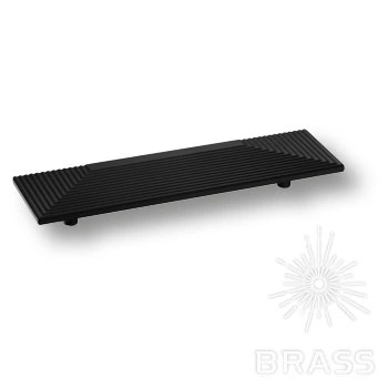 Brass Ручка скоба 1203 160MP24 чёрный 160 мм фото 1