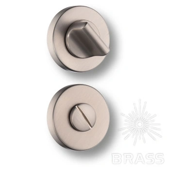 Brass Накладка с поворотной кнопкой RO12W6 NBM ROSET матовый никель фото 1