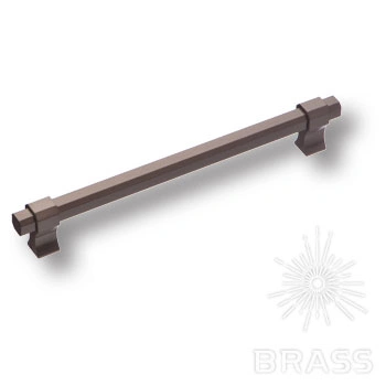 Brass Ручка скоба 8720 0192 BBN-BBN чёрный матовый никель 192 мм фото 1