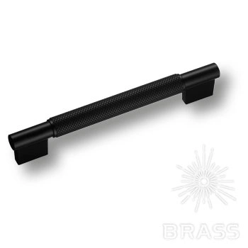 Brass Ручка скоба 15.083.128.160.09 чёрный 128-160 мм фото 1