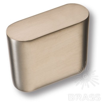 Brass Ручка кнопка модерн 8171-038 сатиновый никель фото 1