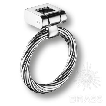 Brass Ручка кольцо 15.203.00.07 глянцевый хром фото 1