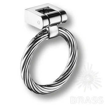 Brass Ручка кольцо 15.203.00.07 глянцевый хром фото 1