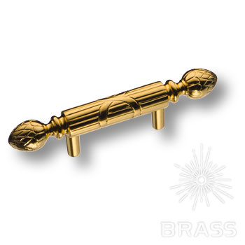 Brass Ручка скоба 15.295.64.19 глянцевое золото 24К 64 мм фото 1