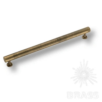 Brass Ручка скоба 9210 0288 ABM-ABM состаренная латунь 288 мм фото 1