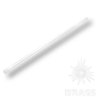 Brass Ручка профиль 1700 0832 CR глянцевый хром 416-416 мм фото 1