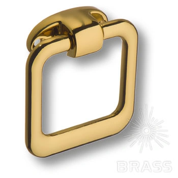Brass Ручка кольцо 4631 0060 GL-GL глянцевое золото фото 1