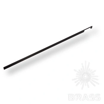 Brass Ручка скоба 6650 1056 0004 AL6 чёрный 1056 мм фото 1