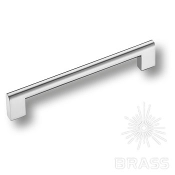 Brass Ручка скоба 204160MP19 сатинированный хром 160 мм фото 1