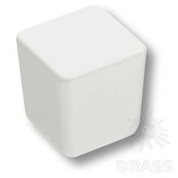 Brass Ручка кнопка 8151-292 белый фото 1