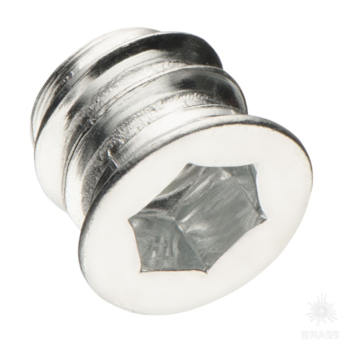 Футорка металлическая М6х10 мм, оцинкованная фото 1