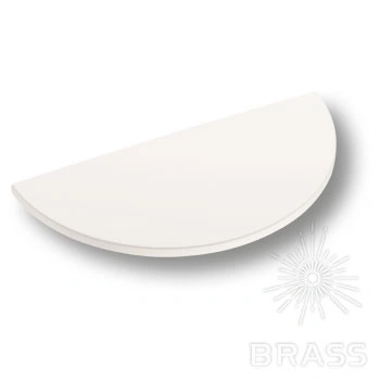 Brass Ручка скоба 1196 096PC21 белый 96 мм фото 1