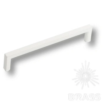 Brass Ручка скоба 6765-292 белый 128 мм фото 1