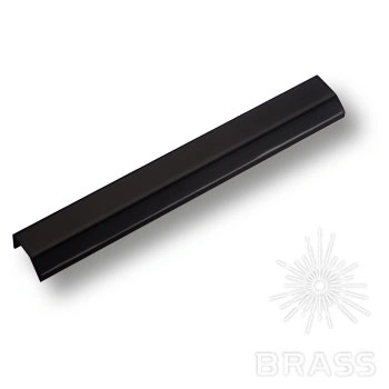 Brass Ручка торцевая 8920 0256 AL6 чёрный 256 мм фото 1