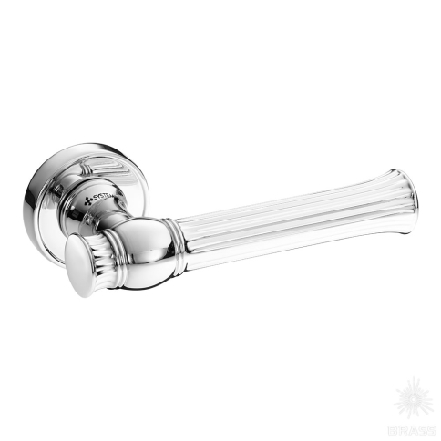 Brass Ручка дверная HA223RO14 CR JULIET глянцевый хром фото 1