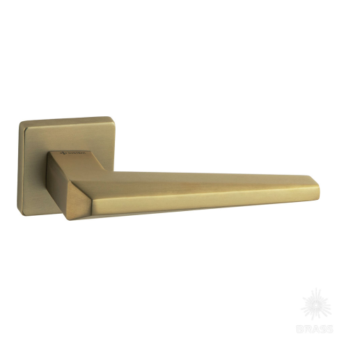 Brass Ручка дверная HA226RO11 GB DIAGO матовая латунь фото 1