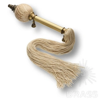 Brass Ручка скоба SULTAN-41-128-BROWN-KREM античная бронза 128 мм фото 1