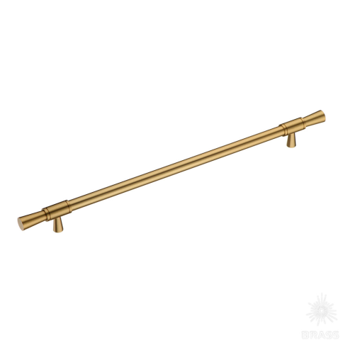 Brass Ручка скоба 2553-011-320 латунь сатинированная латунь 320 мм фото 1