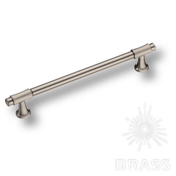 Brass Ручка скоба 1117 192MP08 сатинированный никель 192 мм фото 1