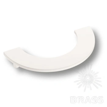 Brass Ручка скоба 1196 128PC21 белый 128 мм фото 1
