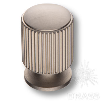 Brass Ручка кнопка 1464 0026 NB никель фото 1