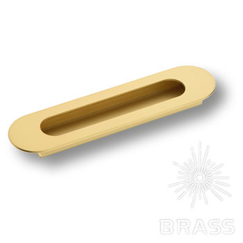 Brass Ручка врезная 1173 160MP35 матовое золото 160 мм фото 1