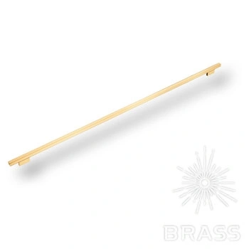 Brass Ручка скоба 7345 0960 0003 GL-GL глянцевое золото 960 мм фото 1