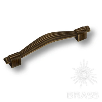 Brass Ручка скоба 7492-831 старая бронза 96 мм фото 1
