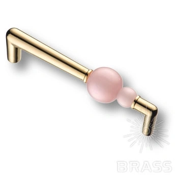 Brass Ручка скоба эксклюзивная коллекция Atomo 15.189.128 AT PI 19 глянцевое золото 128 мм фото 1