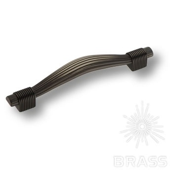 Brass Ручка скоба 7491-825 серебро 128 мм фото 1