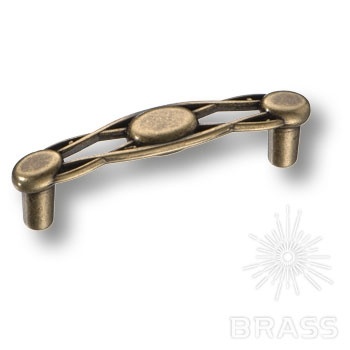 Brass Ручка скоба 15.133.64.12 античная бронза 64 мм фото 1