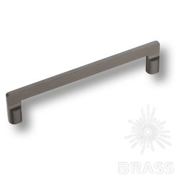 Brass Ручка скоба 9393 0160 ELX1 брашированный графит 160 мм фото 1