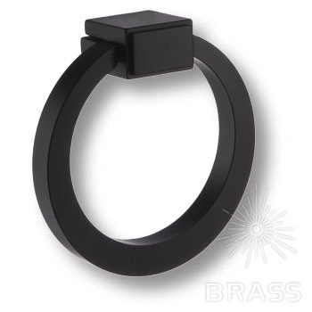 Brass Ручка кольцо BU 013.80.09 черный фото 1
