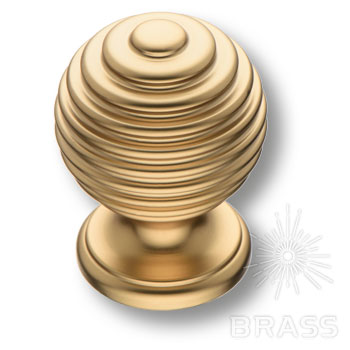 Brass Ручка кнопка 15.030.22 матовое золото фото 1