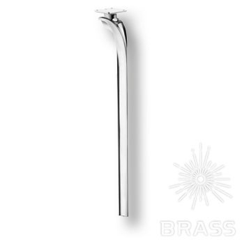 Brass Опора мебельная 2390 0730 Chrome CRUZ глянцевый хром 730 мм фото 1