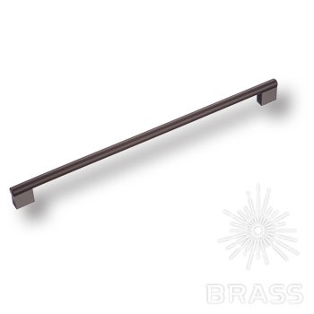 Brass Ручка скоба 8783 0352 BBN-BBN чёрный матовый никель 352 мм фото 1