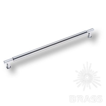 Brass Ручка скоба 1126 320MP19 сатинированный хром 320 мм фото 1