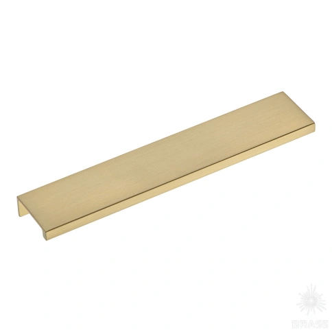 Brass Ручка торцевая 8926 0160 GB матовая латунь 160 мм фото 1