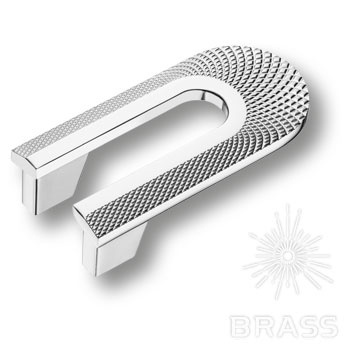 Brass Ручка кнопка 4200 032MP02 глянцевый хром 32 мм фото 1