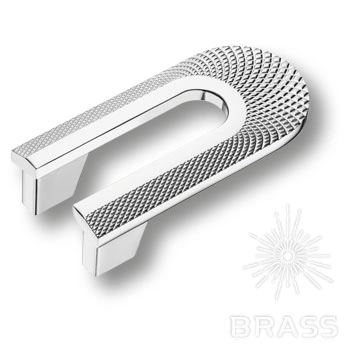 Brass Ручка кнопка 4200 032MP02 глянцевый хром 32 мм фото 1