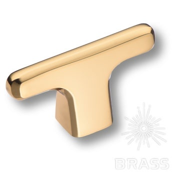Brass Ручка кнопка 4107 001MP11 глянцевое золото фото 1