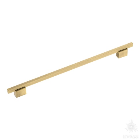 Brass Ручка скоба 2552-013-320 латунь состаренная латунь 320 мм фото 1