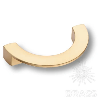 Brass Ручка скоба 5430 Gold Varak матовое золото 96 мм фото 1
