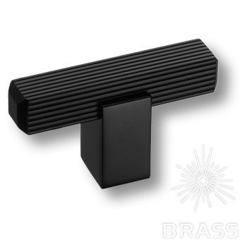 Brass Ручка кнопка 9214 0008 AL6-AL6 чёрный фото 1