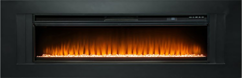 Каминокомплект Line 60 - Черный с очагом Vision 60 LED фото 1