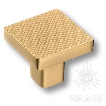 Brass Ручка кнопка 79-Champagne Gold матовая латунь фото 1