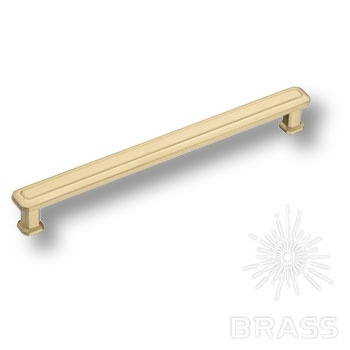 Brass Ручка скоба 1101 192MP35 матовое золото 192 мм фото 1