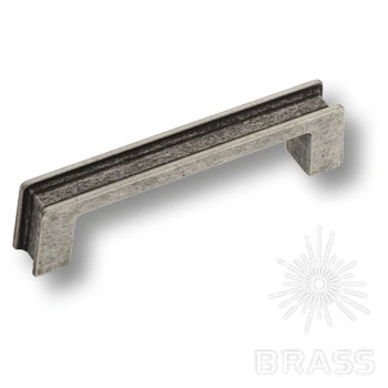 Brass Ручка скоба 1140 096MP14 старое серебро 96 мм фото 1