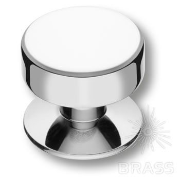 Brass Ручка кнопка 4238 002MP02 глянцевый хром фото 1