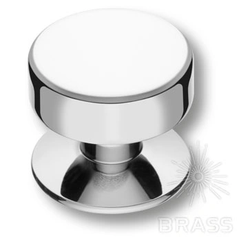 Brass Ручка кнопка 4238 002MP02 глянцевый хром фото 1